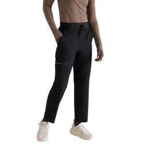 Athleta High Rise High‎ Road Cargo Pant in Black Women's Size 8